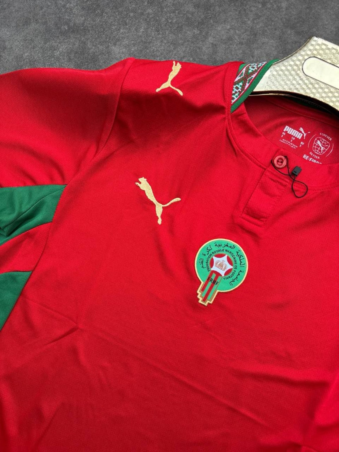 قميص المنتخب المغربي الرسمي - الأحمر