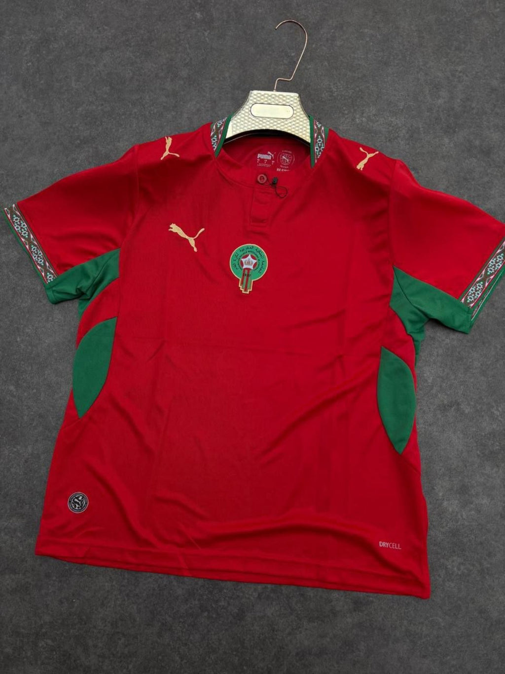قميص المنتخب المغربي الرسمي - الأحمر