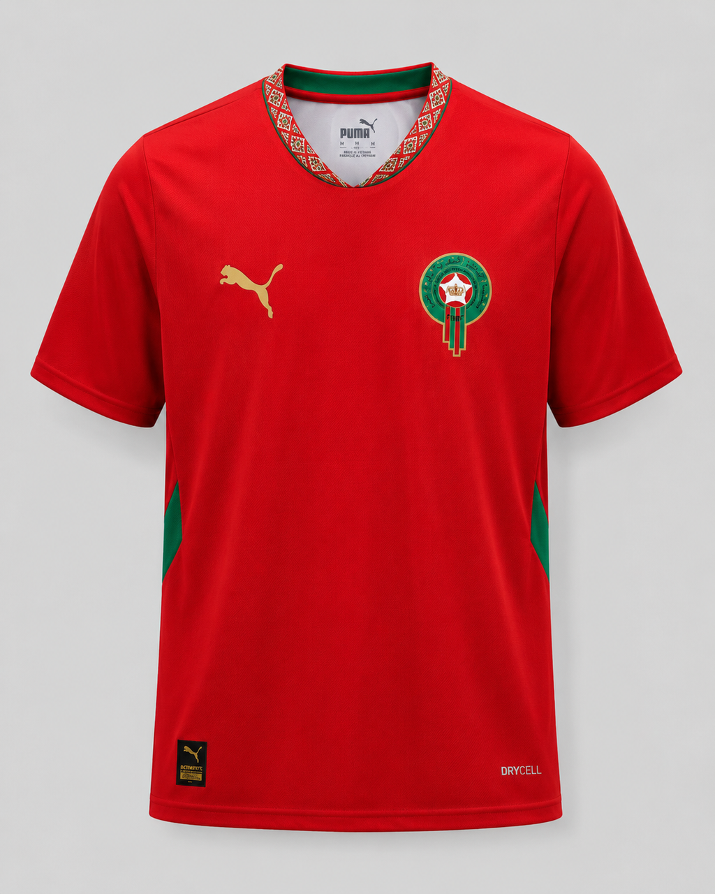 قميص المنتخب المغربي الرسمي - الأحمر